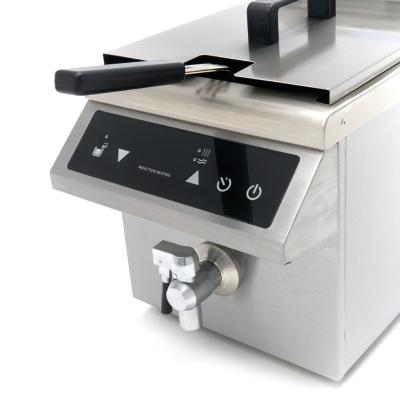 Maxima Fritéza - 8 l - 1 koš - indukční - s vypouštěcím kohoutkem |  09371090